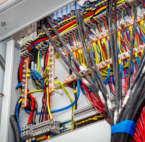 Installation électrique sur un bâtiment public par Bart’ELEC à Sainte-Maxime